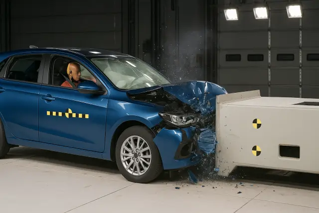 Autó törésteszt - Doctus