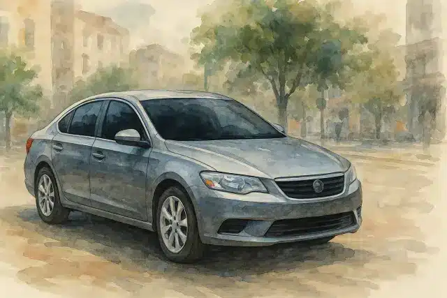 Személyautó sötétített szélvédővel - Doctus